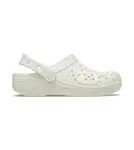 Dámské boty crocs classic floral cut out bílá 41-42