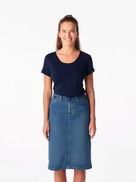 Dámské tričko cityzen breda tmavě modrá 36