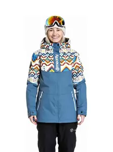 Dámská snb & ski bunda meatfly kirsten modrá/bílá xl