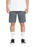 Volcom pánské šortky Frickin Modern Stretch 19 Dark Slate | Šedá | Velikost 34