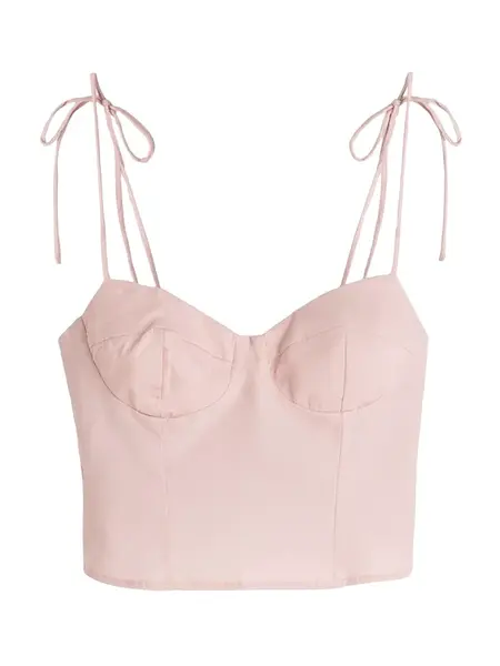 Bershka Top  ružová