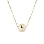 Zlatý řetízek s kuličkou KLENOTA