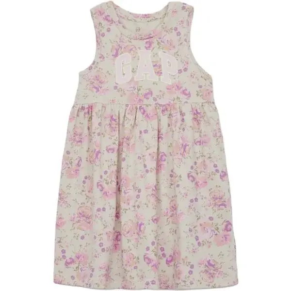 GAP BABY Dívčí šaty, béžová, velikost