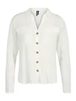 Vero Moda Petite Blúzka 'BUMPY'  biela