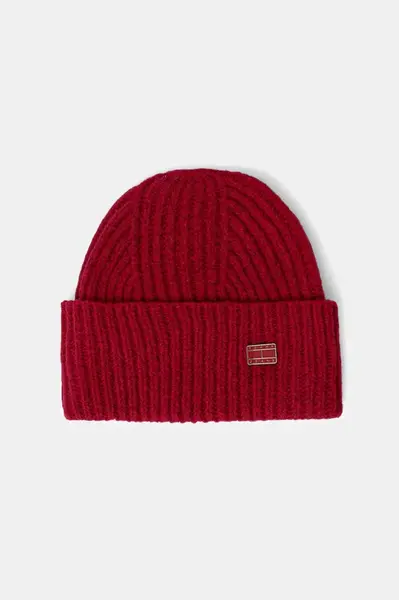Čepice s příměsí vlny Tommy Jeans