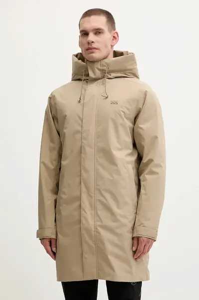 Outdoorová bunda Helly Hansen MUNICH béžová barva, 53541