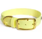 Reedog obojek pastelově žlutý Biothane | Obojek pro psy - XXS