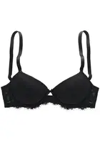LASCANA Podprsenka  čierna