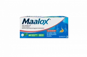 Maalox 400mg/400mg 40 tablet