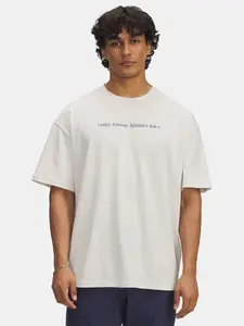 Men's Under Armour UA HWT RUNNING SHOE OS SS-WHT - Men's T-Shirt