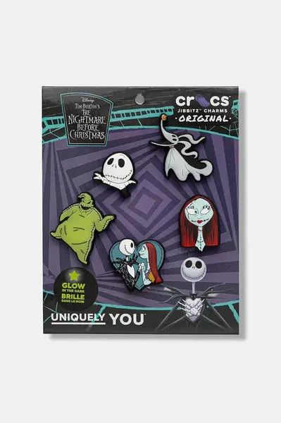 Detské odznaky na topánky Crocs Nightmare Before Xmas 5Pck 5-pak