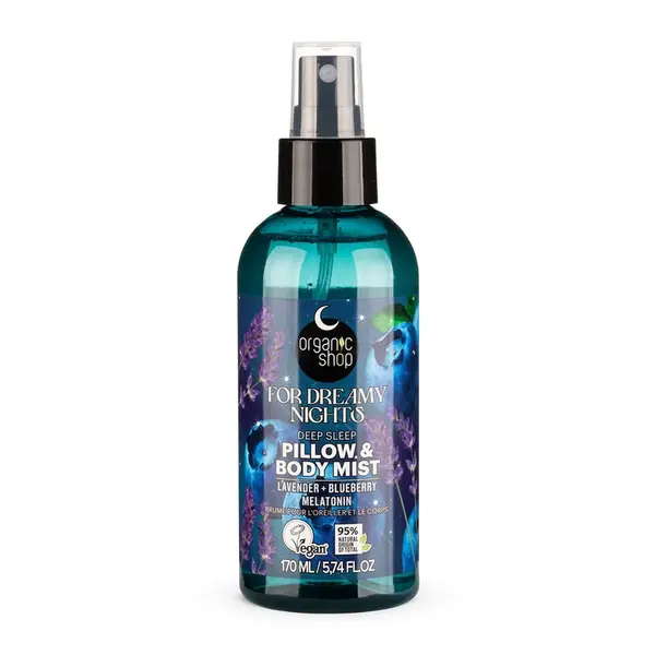 ORGANIC SHOP Sleeping Hmla na vankúš a telo For Dreamy Nights 170 ml