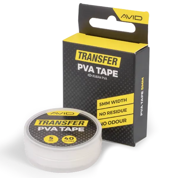 Avid carp pva páska transfer pva tape 5 mm 40 m