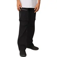 KILPI HOSIO Chlapčenské outdoorové nohavice 2v1, čierna, veľkosť