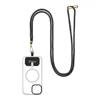 Popruh OBAL:ME NeckTag Allure na telefon, black