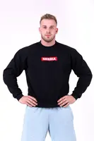 Nebbia Red Label mikina 148, XL, tmavě šedá