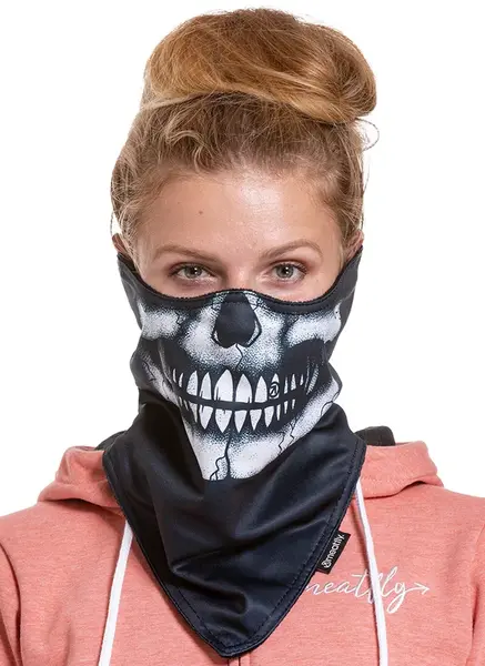 Meatfly maska Frosty Skull | Velikost One Size