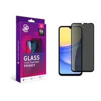 JP Titan Privacy extra odolné tvrzené sklo, Samsung Galaxy A15 5G, černé