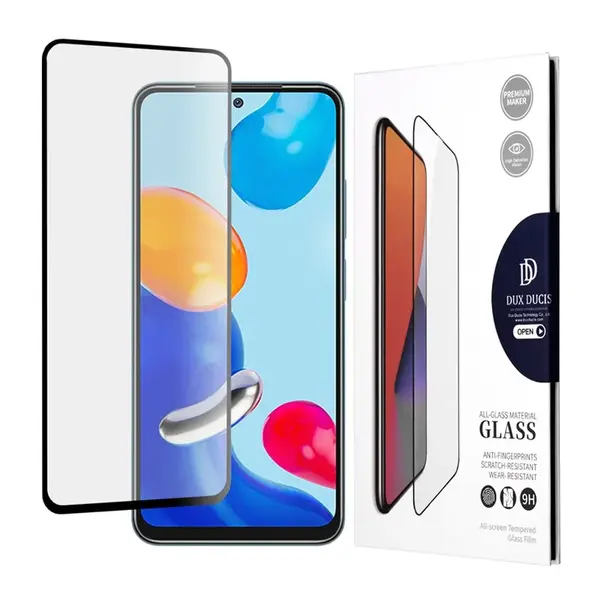 Dux Ducis Tvrzené sklo, Xiaomi Redmi 10C, černé