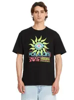 Volcom pánské tričko Realityfab Bsc Sst Black | Černá | Velikost L