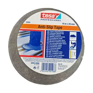 Páska protiskluzová, 15 m x 25 mm, černá, Professional 60950, TESA