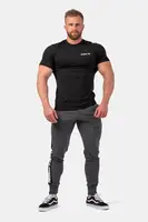 Nebbia Minimalist Logo NEBBIA tričko 291, XL, černá