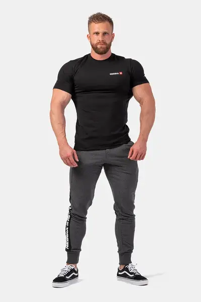 Nebbia Minimalist Logo NEBBIA tričko 291, XL, černá