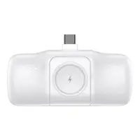 Wozinsky WF16-YCS 15W Mini powerbanka 5000mAh USB-C + nabíječka pro Apple Watch, bílá