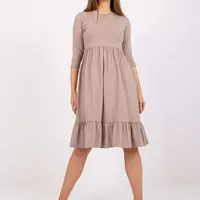Dress-RV-SK-7554.74P-dark beige