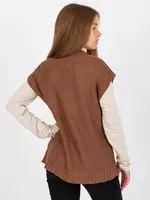 Vest-D90027W90785B2-brown