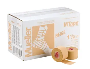 Mueller MTape® Team Colors, fixační tejpovací páska 3,8cm, béžová