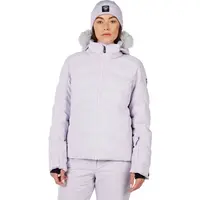Rossignol W STACI INSULATED JKT Dámská lyžařská bunda, fialová, velikost