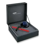 LAMY safari shiny red plnicí pero, dárková sada s inkoustem