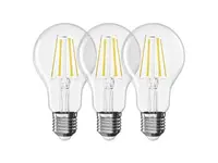 Žárovka Filament LED E27 5,9W bílá přírodní EMOS ZF5D43.3 sada 3ks