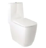 Kludi Resa S - WC kombi misa, spodný odpad, Rimless, Spiralflush, lesklá biela 27WCB0243