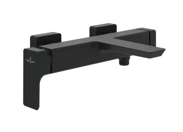 Villeroy & Boch Subway 3.0 - Vaňová batéria, matná čierna TVT112002000K5