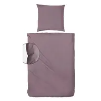 POVLEČENÍ, flanel, bobulová, 135/200 cm