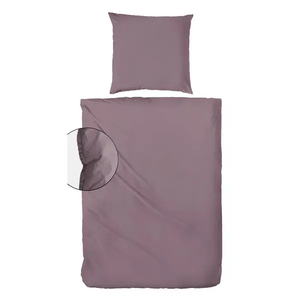 POVLEČENÍ, flanel, bobulová, 135/200 cm