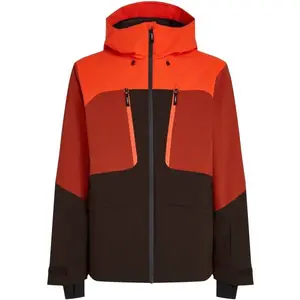 O'Neill FWC'PEAK FIRE Pánska lyžiarska/snowboardová bunda, hnedá, veľkosť