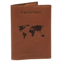 Obal na cestovní pas The Chesterfield Brand Oliver - koňak
