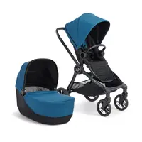 BabyJogger CITY SIGHTS 4WM akčná sada 2v1 (kočík+vanička)+madlo DEEP TEAL