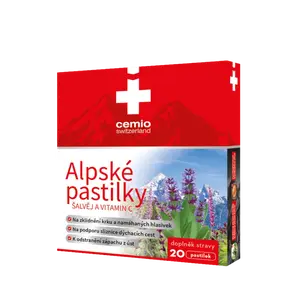 Cemio Alpské pastilky, 20 pastilek