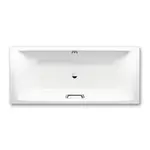 Kaldewei Ambiente - Obdĺžniková vaňa Puro Duo 665, 190x90 cm, otvory na držadlá, Perl-Effekt, biela 266510113001