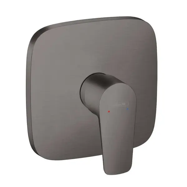 Hansgrohe Talis E - Sprchová baterie pod omítku, kartáčovaný černý chrom 71765340