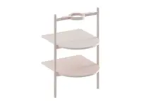Ravak Yard - Konstrukce s policemi pod umyvadlo, Alabaster Pink D80000G004