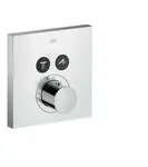 Axor ShowerSelect - Termostat pod omietku na 2 spotrebiče, chróm 36715000
