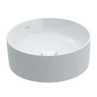 Villeroy & Boch Collaro - Umývadlo na dosku, priemer 40 cm, alpská biela 4A184001