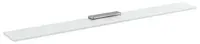 Sapho Pirenei - Polička, dĺžka 80 cm, mliečne sklo/chróm MY009-06