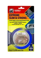 Den Braven - Obojstranná lepiaca páska Extreme Slim and Strong, 5 m, číra B8250BD