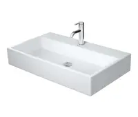 Duravit Vero Air - Umyvadlo nábytkové 80x47 cm, bez přepadu, otvor pro baterii, bílá 2350800071